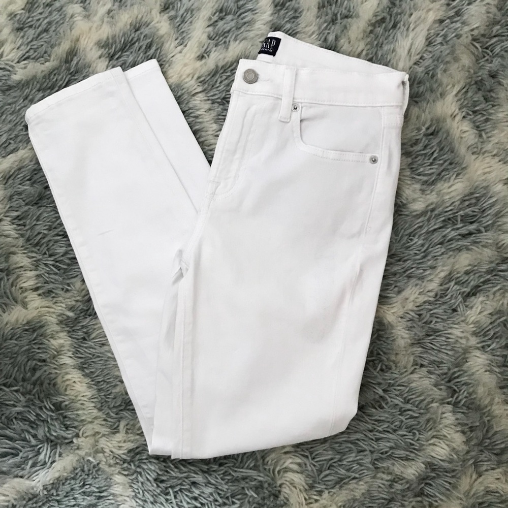 GAP Jeans | White Denim | Skinny Stretch | size 26